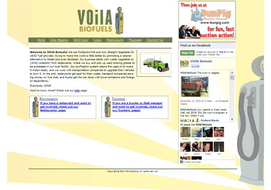 VOilA Biofuels VOilA Biofuels